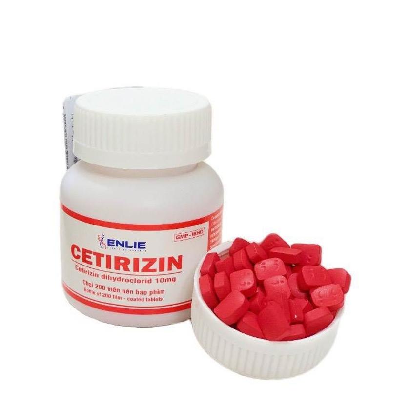 Cetirizin 10mg C200vn Dược Enlie